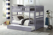 Orion Gray Full/Full Bunk Bed | B2063 - Lara FurnitureBunk Bed
