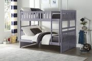 Orion Gray Full/Full Bunk Bed | B2063 - Lara FurnitureBunk Bed