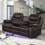 Orlando Brown Sofa & Loveseat & Chair - ORLANDO-BN-SLC