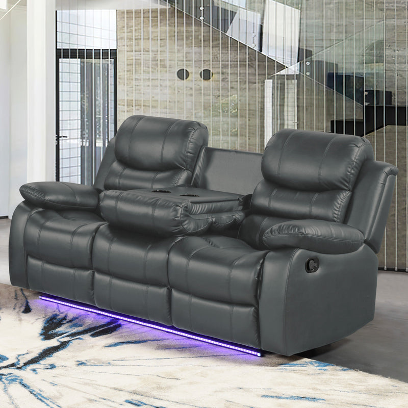 Orlando Gray Sofa & Loveseat & Chair - ORLANDO-GY-SLC