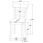 Orrison 5-piece Oval 62-inch Extension Leaf Dining Set Linen - 121261-S5