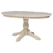 Orrison Oval 62-inch Wood Extension Leaf Dining Table Linen - 121261