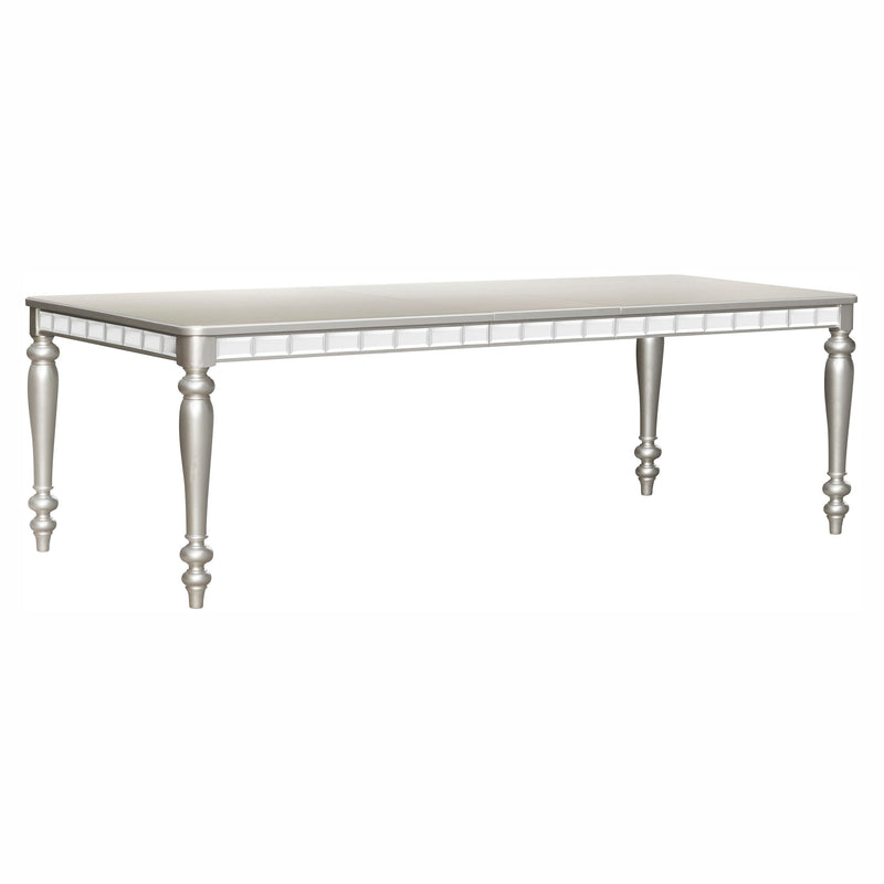 Orsina Silver Mirrored Extendable Dining Table - Lara FurnitureDining Table