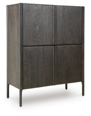 Orsonal Espresso Brown Accent Cabinet - A4000686