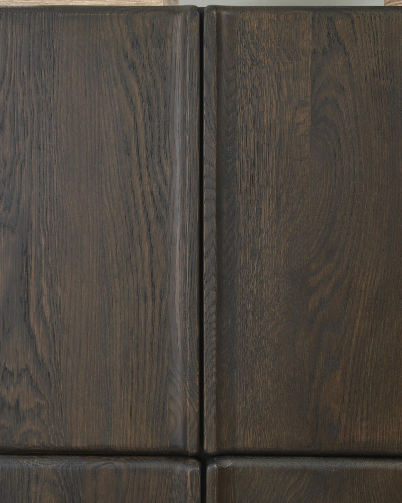 Orsonal Espresso Brown Accent Cabinet - A4000686