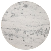 Ortega Round 46-inch Marble Top Wood Dining Table Natural - 105141