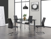 Osceola Black Dining Room Set - Lara FurnitureDining Room Set