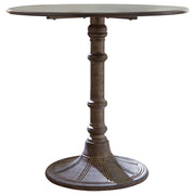 Oswego Round 30-inch Bistro Dining Table Bronze - 100063