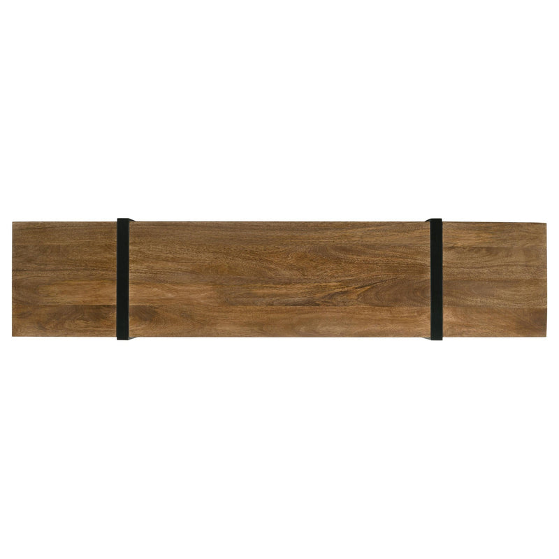 Otto 5-drawer Mango Wood 70-inch TV Stand Media Console Brown - 703243