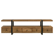 Otto 5-drawer Mango Wood 70-inch TV Stand Media Console Brown - 703243