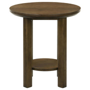 Ottowa 2-piece Round Wood Coffee Table Set Brown - 706308-S2