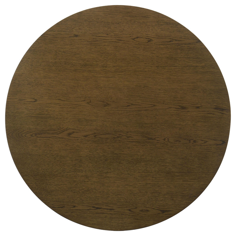 Ottowa 35-inch Round Wood Cocktail Coffee Table Brown - 706308
