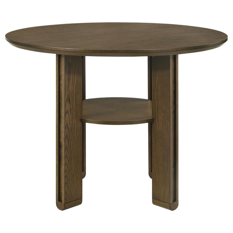Ottowa 47-inch Round Counter Height Dining Table Brown - 193668