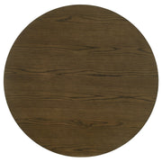 Ottowa 47-inch Round Wood Dining Table with Shelf Brown - 193660