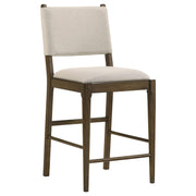 Ottowa Upholstered Counter Side Chair Brown (Set of 2) - 193669