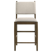 Ottowa Upholstered Counter Side Chair Brown (Set of 2) - 193669