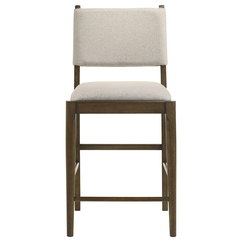 Ottowa Upholstered Counter Side Chair Brown (Set of 2) - 193669