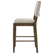Ottowa Upholstered Counter Side Chair Brown (Set of 2) - 193669