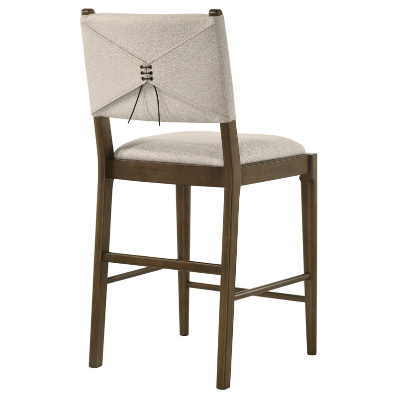 Ottowa Upholstered Counter Side Chair Brown (Set of 2) - 193669