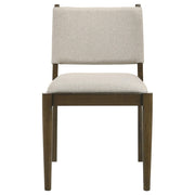 Ottowa Upholstered Dining Side Chair Brown (Set of 2) - 193662