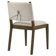 Ottowa Upholstered Dining Side Chair Brown (Set of 2) - 193662