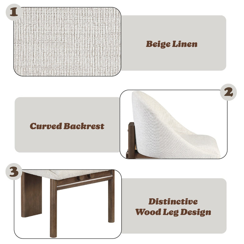 Ouida Side Chair (Set-2) - DN06991