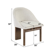 Ouida Side Chair (Set-2) - DN06991