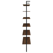 Owens 3-piece 96-inch Wall Mounted Bookshelf Set Walnut - 980074-S3