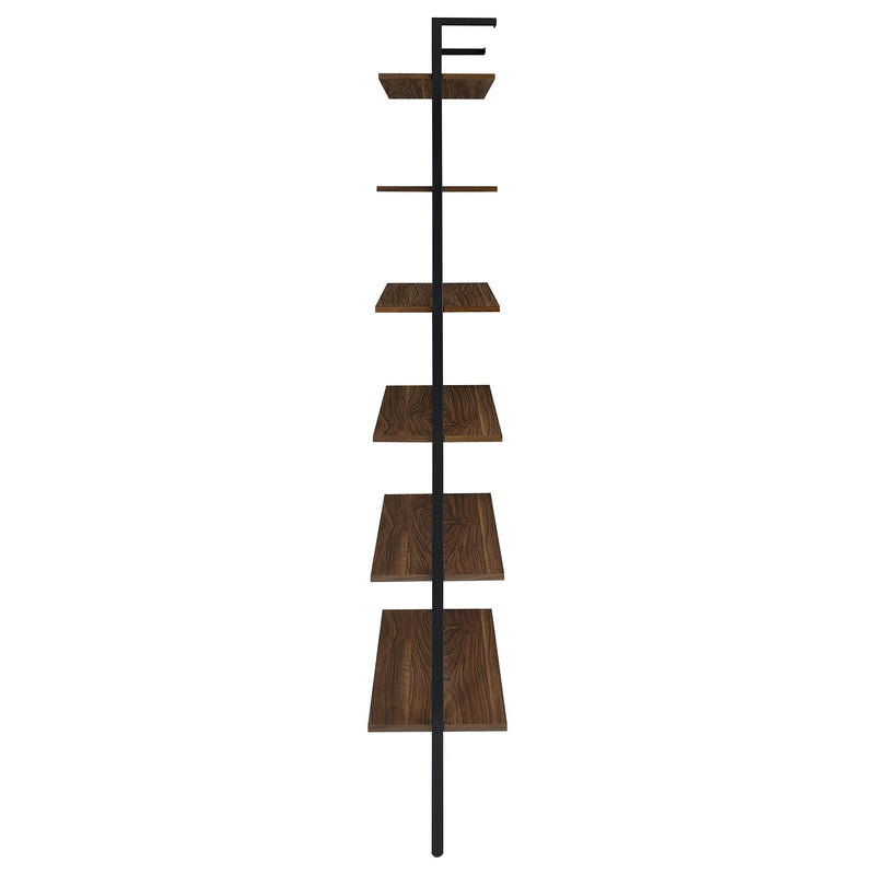 Owens 3-piece 96-inch Wall Mounted Bookshelf Set Walnut - 980074-S3