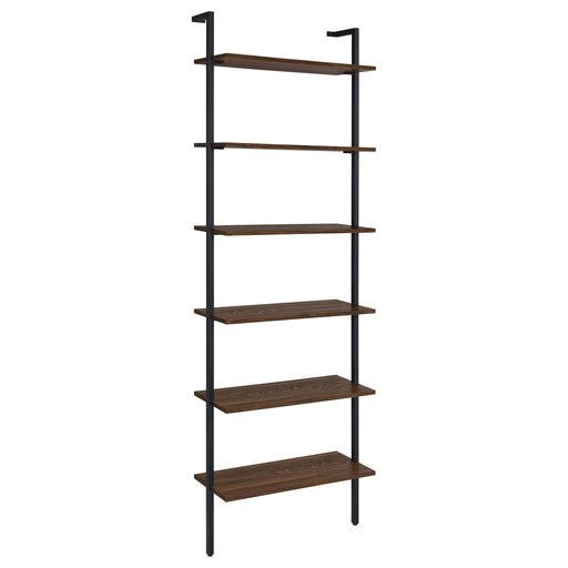 Owens 96-inch 6-shelf Wall Bookshelf Walnut - 980072