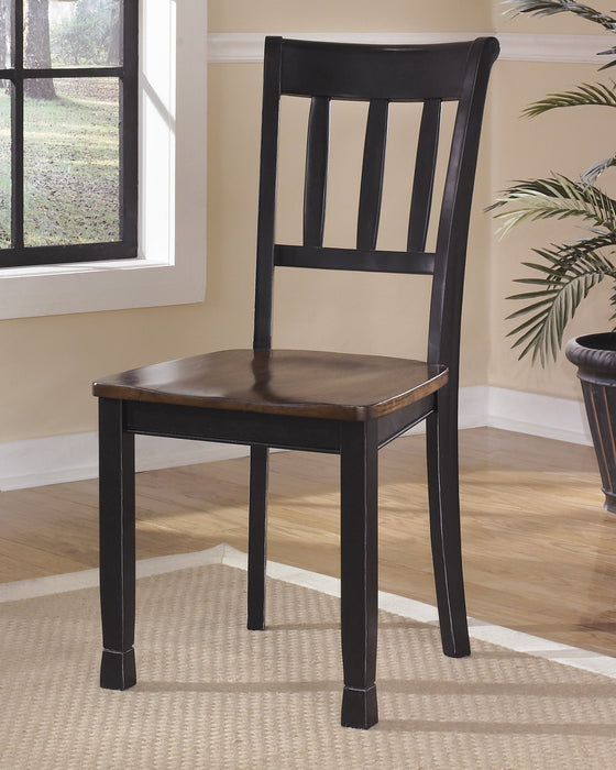 Owingsville Black - Brown Dining Room Set - Gate FurnitureDining Room Set