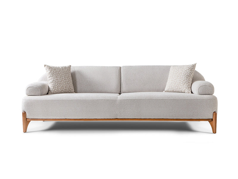 Pablo 3-pieces (Sofa & Loveseat & Chair) Livingroom Set in Cream - 200-ST-PAB-SOFT03-321