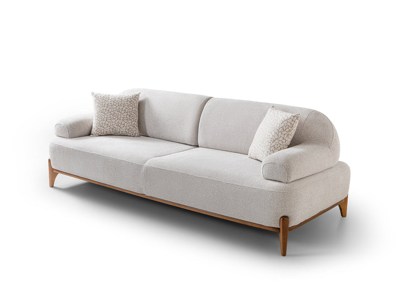 Pablo Convertible Loveseat in Cream - 200-ST-PAB-SOFT03-2