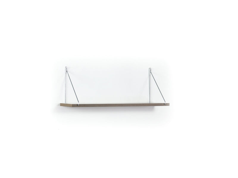 Palmer Single Shelf in Walnut-Yellow - 760-PAL-MT190902