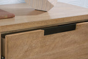 Pamaria Light Brown Dresser and Mirror - PCB802B1