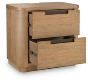 Pamaria Light Brown Nightstand - PCB802-92