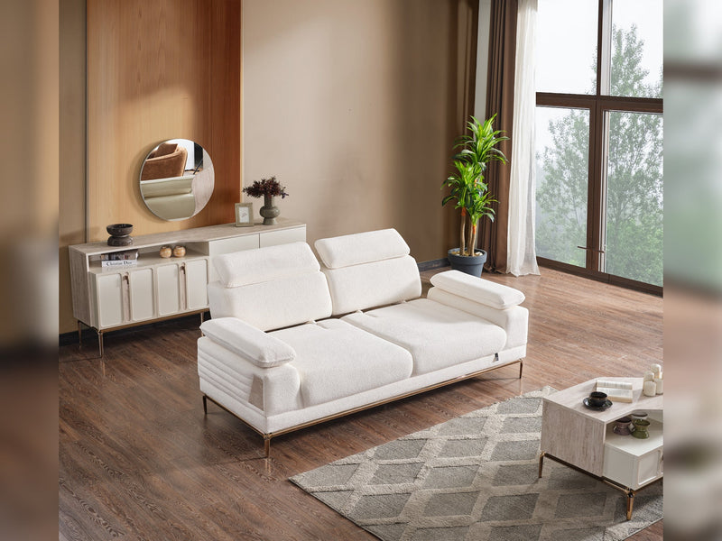 Pamukkale 3-pieces (Sofa & Loveseat & Chair) Livingroom in Beige - 200-ELIF-PAM-A215-321