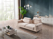 Pamukkale Convertible Sofa in Beige - 200-ELIF-PAM-A215-3