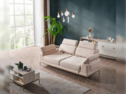 Pamukkale Convertible Sofa in Beige - 200-ELIF-PAM-A215-3