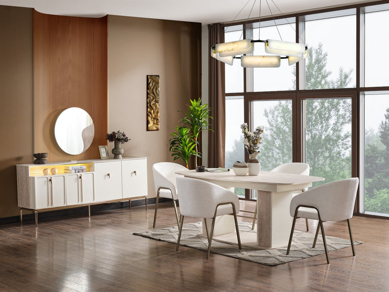 Pamukkale Dining Chair (6 PCS) - 200-ELIF-PAM-A212-CH-6