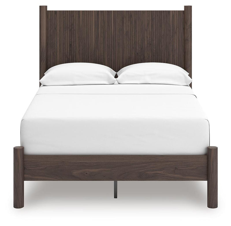 Pamytta Brown Full Panel Platform Bed - PCB2614B4