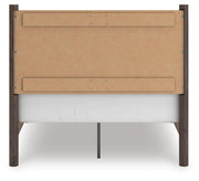 Pamytta Brown Full Panel Platform Bed - PCB2614B4