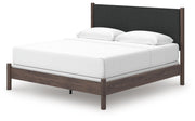 Pamytta Brown King Upholstered Panel Bed - PCB2614B29