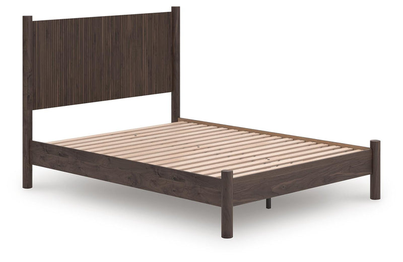Pamytta Brown Queen Panel Platform Bed - PCB2614B6