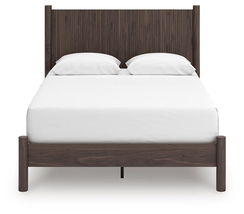 Pamytta Brown Queen Panel Platform Bed - PCB2614B6