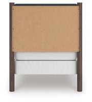 Pamytta Brown Twin Upholstered Panel Bed - PCB2614B20