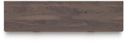 Pamytta Full Upholstered Panel Bed and Dresser in Brown - PKG022727