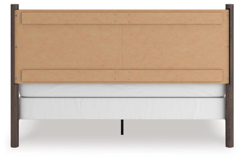 Pamytta King Panel Bed, Chest and  Nightstand in Brown - PKG022778