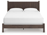 Pamytta King Panel Bed, Dresser and Mirror in Brown - PKG022735