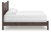 Pamytta King Panel Bed, Dresser and Mirror in Brown - PKG022735